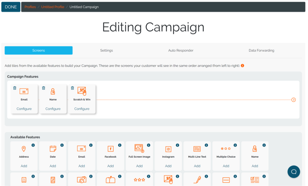 customize marketing campaigns onspot social